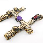 Tailpetz Leopard Desenli 24-38x32-51 cm Köpek Göğüs Tasması