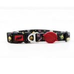 Tailpetz Space Boo Collar Kilitli 30-50 cm 30 mm Siyah Köpek Boyun Tasması