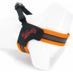 Tailpetz V-Tipi Köpek Göğüs Tasması - Yumuşak Dokulu - Neon Turuncu