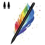 taiyongkang Android Dokunmatik Ekran Tabletler Stylus Pen Lenovo Samsung Xiaomi Acer LG Dell Chromebook ile Uyumlu Tablet Kalemi, 1,5 mm Yüksek Hassasiyetli Aktif Kalem, Manyetik Adsorpsiyon Kalem
