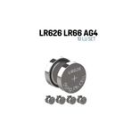 Takaz Global LR626 LR66 AG4 1.55V 10 Adet Alkaline Pil