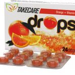 Takecare Drops Portakal Aromalı C Vitaminli 3x24 Adet Pastil