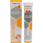 Takecare Vitamin C 1000 mg Çinko Vitamin E 20 Efervesan Tablet
