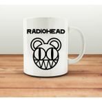 TakeTshirt Radiohead Beyaz Kupa Bardak