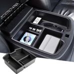 Takeyman 2007-2014 GMC Sierra 1500 2500 3500 Chevy Silverado Tahoe Suburban Yukon XL Avalanche ile Uyumlu Orta Konsol Düzenleyici Tepsi, Zemine Monte Edilmiş, Maksimum Uyumluluk için Birden Fazla Modele Uyar