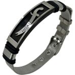 Takı Dükkanı Hz. Ali Zülfikar Kılıcı Kemer Model Çelik Bileklik Unisex 20 Cm Ayarlanabilir SCB32