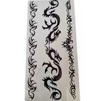 TakıDolabı Ejder Figürlü Geçici Dövme Tattoo