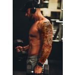 TAKIŞTIR Geçici Gül Karışık Desen Dövme Tattoo