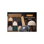 Takke ® Vaha 9’lu Seti – Farklı Renklerde Erkek Namaz Takkesi – Nefes Alan Örme Kumaş