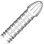 Takma Penis Kılıfı Vibratörler Dildolar Yapay Penisler ile Kullanılabilen Geçmeli Erkek Penisi Kılıfları 14.5 Cm & 4 Cm Ekstra Vajina Uyarıcı Tırtıklı Yumuşak Takmalı Realistik Silikon Penis Kiliflari