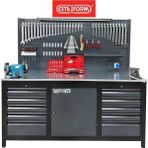 Takpower 2 Metre Ceta Form Dolu Takım Tezgahı 10 Çekmeceli 1 Dolaplı Premium - Standart - Renkli