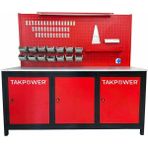 Takpower TTR4413 2 Metre Takım Tezgahı 3 Dolaplı - Standart - Renkli