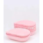 Takribi 200 Adet Büyük Boy Pembe Ekler Kağıdı 8.5x4 Cm, Baklava Sunumluk, Muffin Kek Kalıbı - 26 x 26 x 7 cm