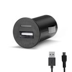 Taks 2CKT752 1A Siyah Araç Şarj Cihazı Mıcro Usb Kablo