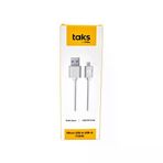 Taks 5Dk33b1 Micro Usb Kablo Beyaz