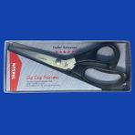 Taksun Makas Plastik Saplı Sürfile Zigzag 9" (23CM) - 1 Adet - Siyah