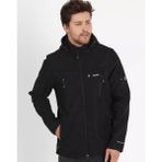 Taktikal Tactikal Softjel Içipolar Sıvı ve Rüzgar Geçirmez Outdoor Kışlık Mont Kapüşon Fermuarlı - 01-Siyah - 4XL