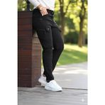 Taktiktrend Battal Beden Outdoor Taktikal Pantolon - Olympos Likralı Kumaş - 2XL - Siyah