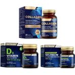 Takviyesi 1050mg 30 Tablet + Selenyum Takviyesi 100 Mcg 100 Tablet + D3 Vitamini 120 Tablet