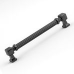 Talas 224 Mm Çizgili Füme Metal Kulp Mobilya Çekmece Mutfak Dolabı Dolap Kulpları Kulb 22.4 Cm