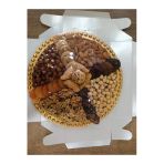 Talas Kuruyemiş Karışık Kuru Meyve Ve Kuruyemiş Tabağı Yuvarlak 1 Kg