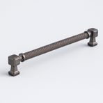 Talas Soft Füme Renk Metal Kulp 320 Mm Tırtıklı Kulpları Mobilya Çekmece Dolap Kapak Kulpu Dayanıklı