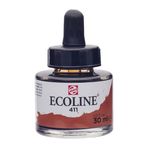 TALENS 11254111 Ecoline 30ml, Cam Şişe, Burnt Sienna