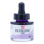 TALENS 11255791 Ecoline 30ml, Cam Şişe, Pastel Violet