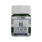 Talens 16ml 654 Firgreen Cam Şişe Guaj Boya