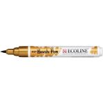 Talens 407 Brush Pen Deep Ochre Ecoline Sulu Boya