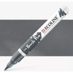 Talens 706 Brush Pen Deep Grey Ecoline Suluboya