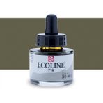 Talens 718 Ecoline 30 ML Warm Grey Sulu Boya Mürekkep