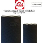 Talens 90 g 100 Yaprak Sert Kapak Spiralli Eskiz Defteri