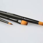 Talens 9099162 Medium 3'lü Sulu Guaj Boya Fırça Seti