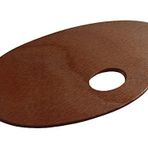 Talens Ahşap Palet Oval 30X40 Vernikli
