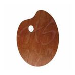 Talens Ahşap Palet Oval Vernikli 29x37