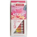 Talens Akrilik Boya 12 Renk 12 Ml Rt-9021712M