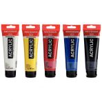 Talens Amsterdam 5x120 ml Akrilik Boya Seti
