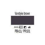 Talens Amsterdam Akrilik Boya 403 Vandyke Brown 120 Ml Yüksek Işık Haslığına Sahip Güçlü Pigment