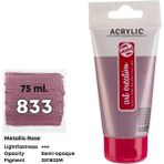 Talens Art Creation 75 ml Metallic Rose 833 Akrilik Boya