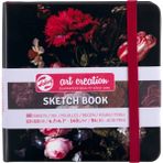 Talens : Art Creation Sert Kapaklı Eskiz Defteri : Flowers (80 Sayfa - 140 Gr) - 12 x 12 cm