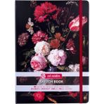 Talens : Art Creation Sert Kapaklı Eskiz Defteri : Flowers (80 Sayfa - 140 Gr) - A4