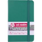 Talens : Art Creation Sert Kapaklı Eskiz Defteri : Forest Green (80 Sayfa - 140 Gr) - 9 x 14 cm