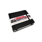 Talens Art Creation Sketch Book 12X12cm 140G 80Yp Sert Kapak Eskiz Defteri Siyah / 9314004M