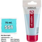 Talens Artcreation Akrilik Boya 75ML - N:551 Sky Blue Light