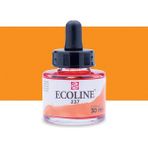 Talens Ecoline 237 Deep Orange Fırça Uçlu Sulu Boya Kalemi