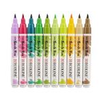 Talens Ecoline Brush Pen 10 Renk Botanic Fırça Uçlu Çizim Kalemi Seti