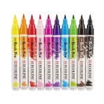 Talens Ecoline Brush Pen 10 Renk Bright Fırça Uçlu Çizim Kalemi Seti