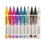 Talens Ecoline Brush Pen 10 Renk Handlettering Fırça Uçlu Çizim Kalemi Seti