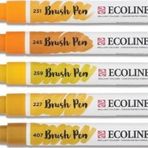 Talens Ecoline Brush Pen 5 Renk Earth Fırça Uçlu Çizim Kalemi Seti